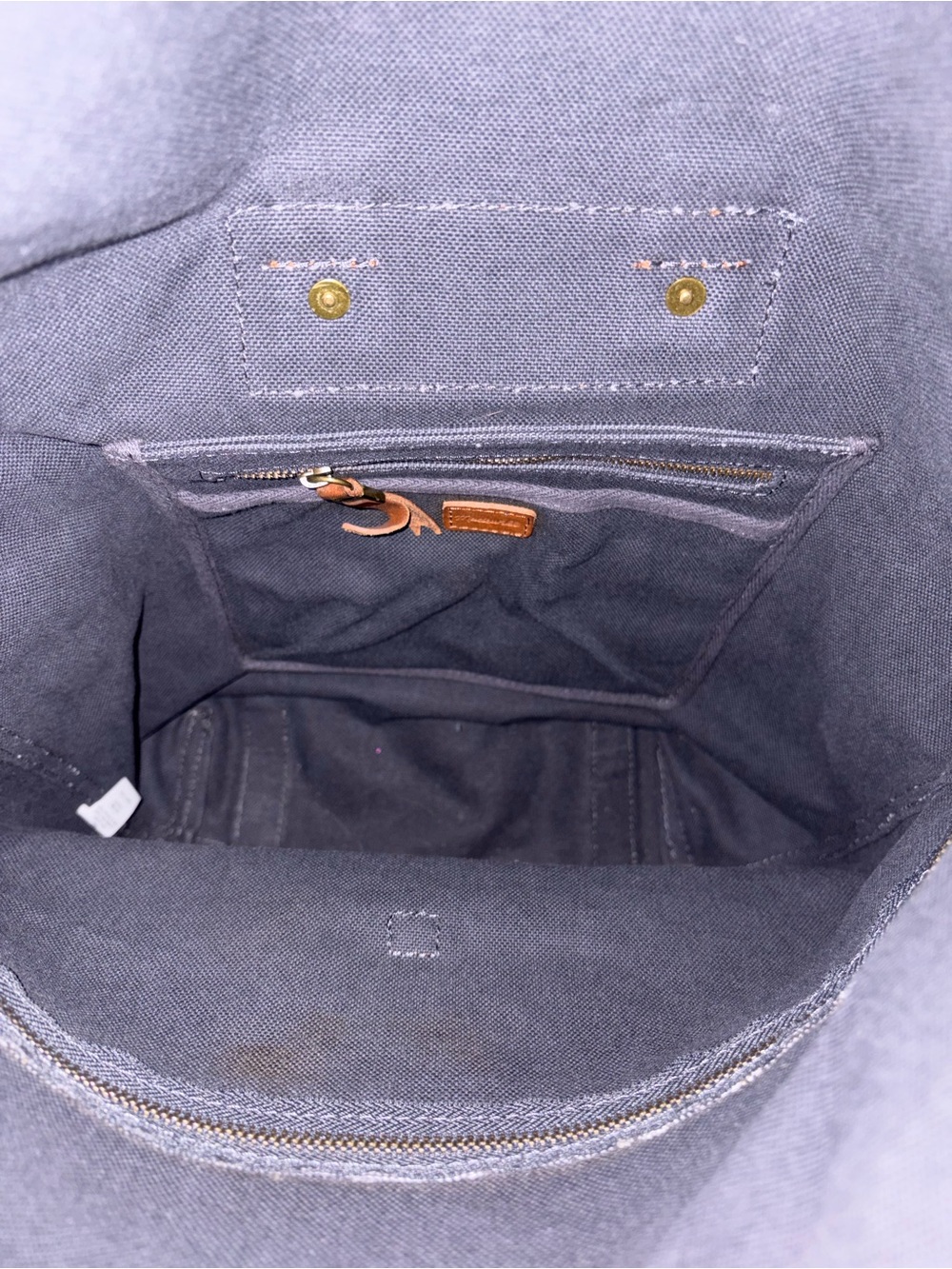 Madewell The Canvas Foldover Backpack - Picture 12 of 12
